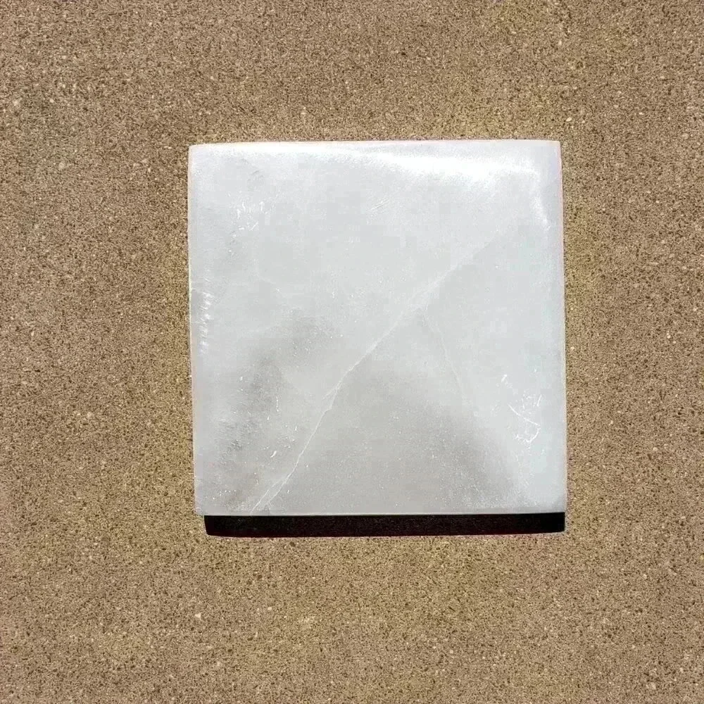 Selenite Square Charging Plate